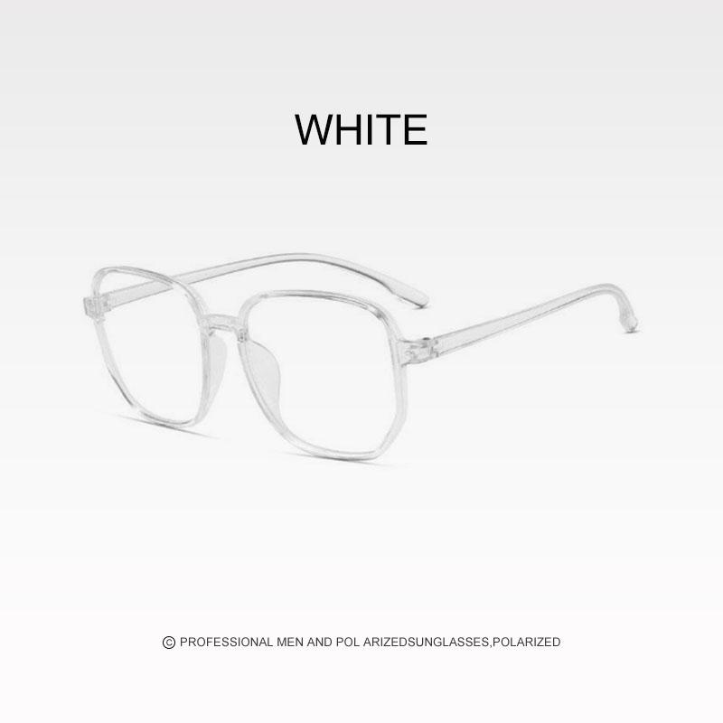 New Anti-Blue Myopia Glasses Women&Men Big Oversized Glasses Frame Nearsighted Prescription Glasses -1.0-1.5-2.0 To -6.0