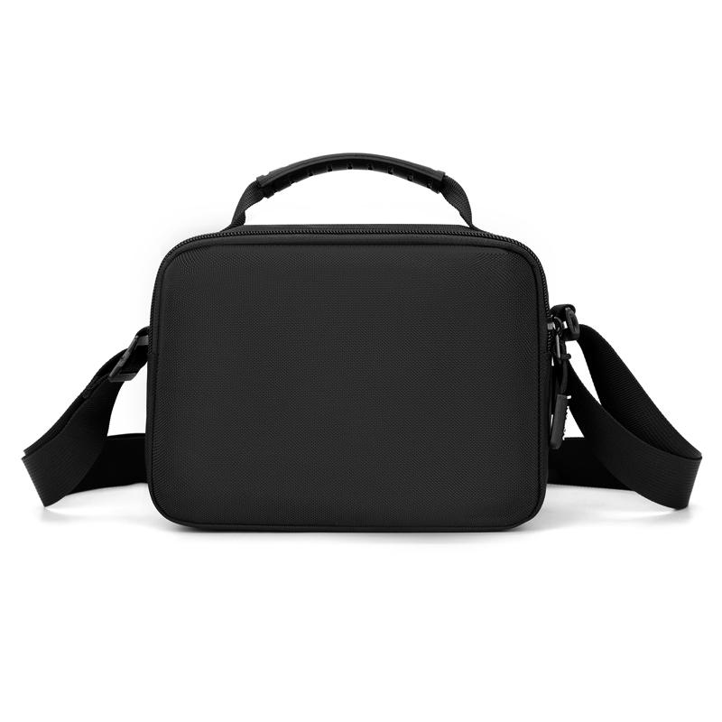 Bolsa Transversal Masculina para Negócios - Design Avançado com Vários Compartimentos, Bolsa de Ombro para Escritório e Lazer, para Pai e Marido (Anivers