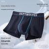 Qipilong Men's Pure Cotton Antibacterial Boxer Briefs 3-Pack