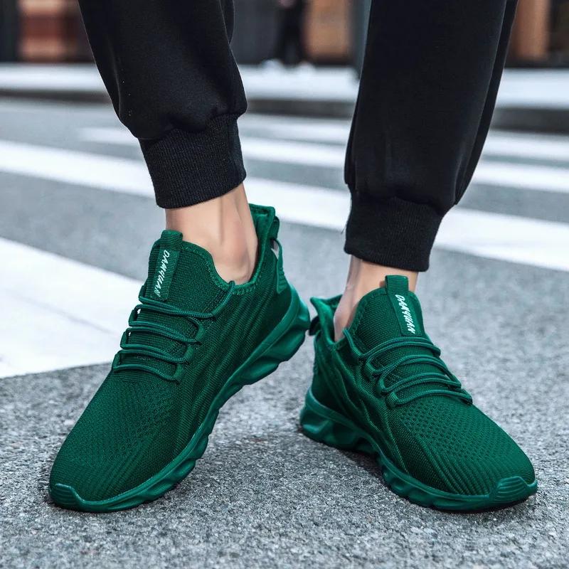 Damyuan Módní pánské vycházkové boty Protiskluzové ležérní boty Pohodlné vysoce kvalitní pánské vulkanizované boty Klasické sportovní mokasíny