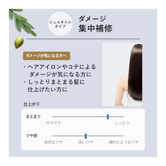 LUCIDO -L Oil Treatment #EX Hair Repair Oil Argan Oil Non-Rinse Treatment Penetration Damage Repair 60ml + Sample (Hair Mask 10g) [Amazon.co.jp