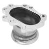 2.5in V Band Clamp Flange Turbo Down Pipe Adapter Replacement for T25 T28 GT25 GT28 Turbo