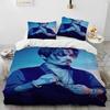 3D Printing Johnny Depp Series Comforter Bedding Set,Duvet Cover Bed Set Quilt Cover Pillowcase,king Queen Size Bedding Set Kids