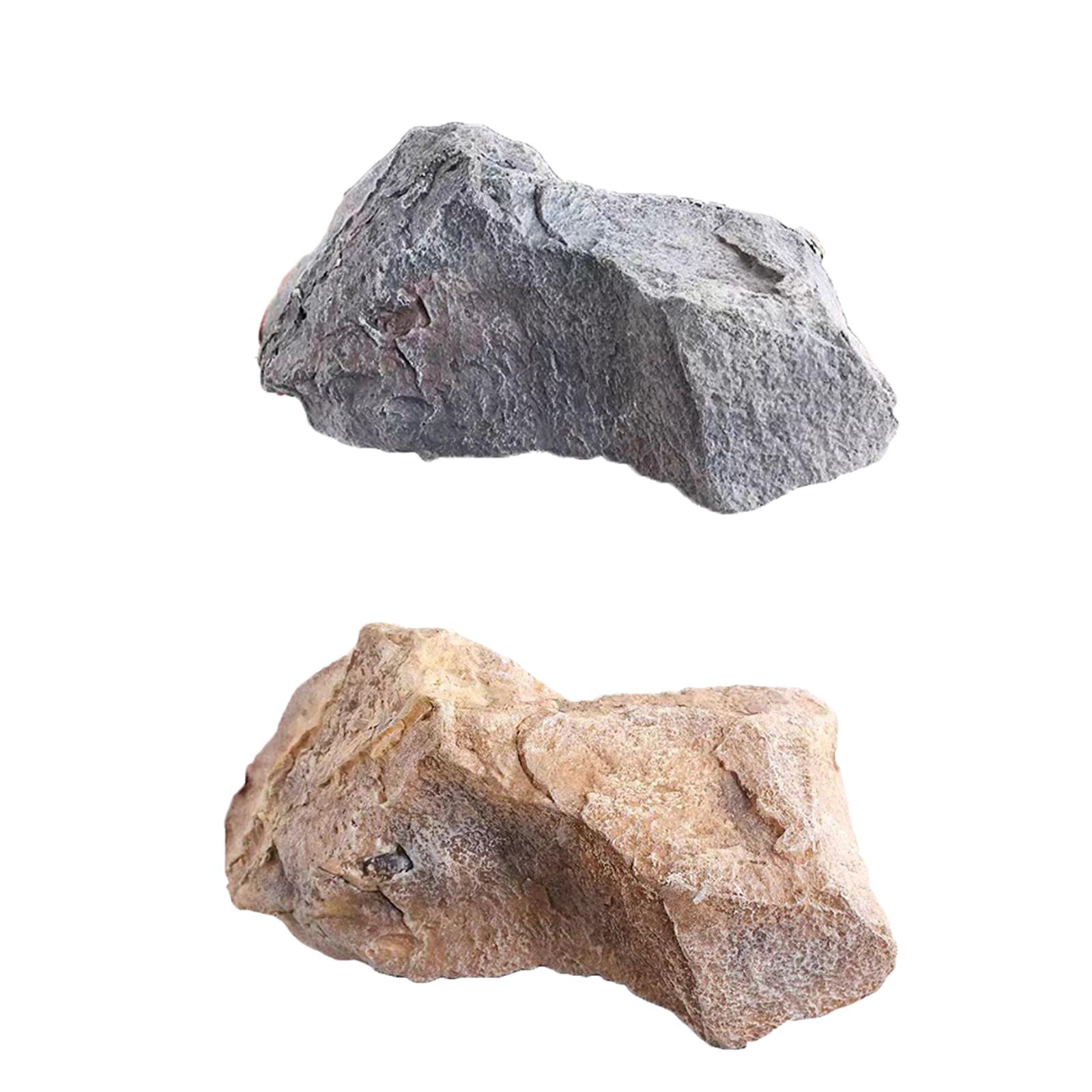 Roccia Paesaggistica Artificiale Prato Aspetto Arenaria Arenaria Decorativa per Rocciari Paesaggistica Spettacolo Teatrale Cortile Casa colore grigio