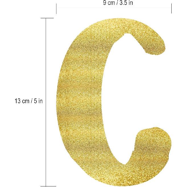 Cheers to 30 Years Gold Glitter Banner - 30th Anniversary and Birthday Party Decorations