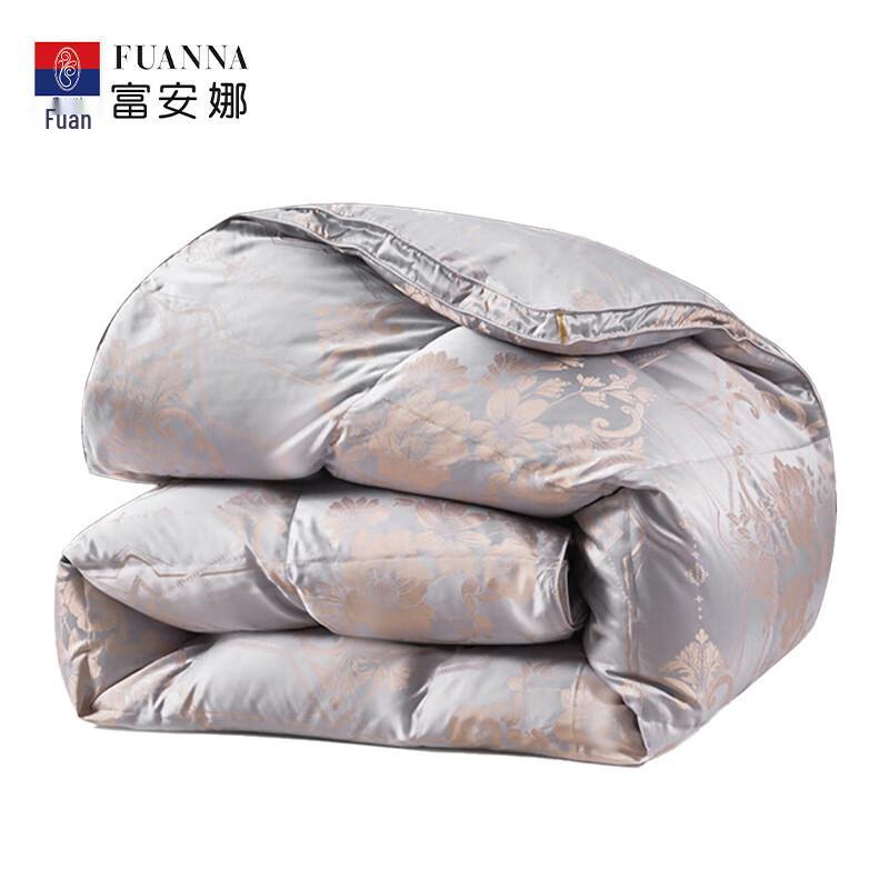 FUANNA Jacquard Goose Down Winter Quilt