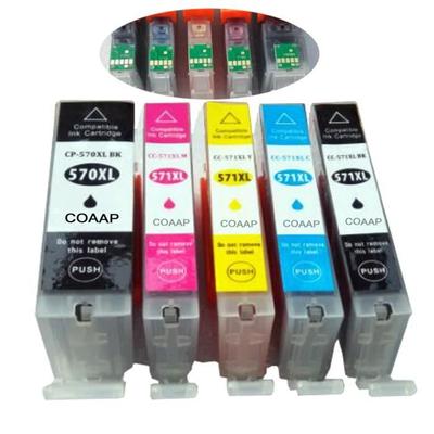 Set of Ink Cartridges - Canon - PGI 570 XL CLI 571 XL - Compatible - 5 Pieces - Multi-colors