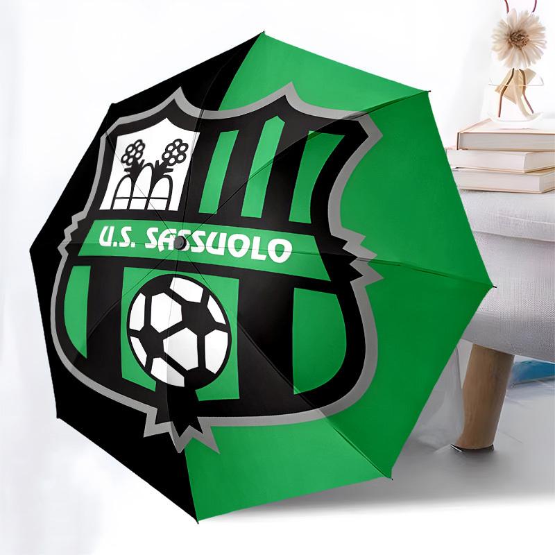 Sassuolo, Football Automatic Opening and Closing, 8 rib Structure Portable Umbrella, Suitable for Men and Women in All Seasons  Perfect Gift