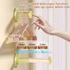 2Pcs Expandable Hanger Storage Rack Dopamine Wall-Mounted Hook  Home