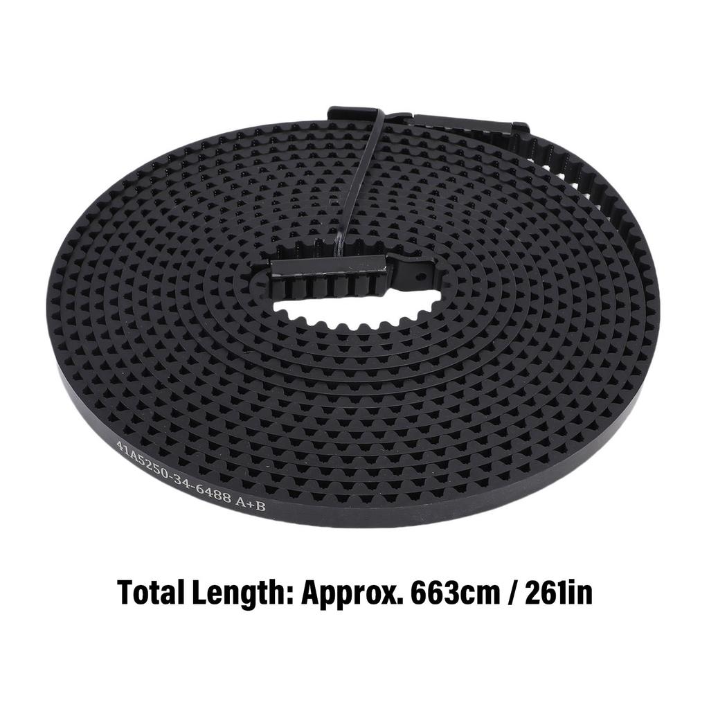 41A5250-1 Garage Door Drive Belt Replacement for Liftmaster 8ft High Garage Door Opener 261 Inch Drive Belt