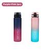 Large Capacity Sports Water Bottle Leak Proof Colorful Plastic Cup Outdoor Travel Portable Gym Fitness Jugs 500ml/650ml/1000ml
