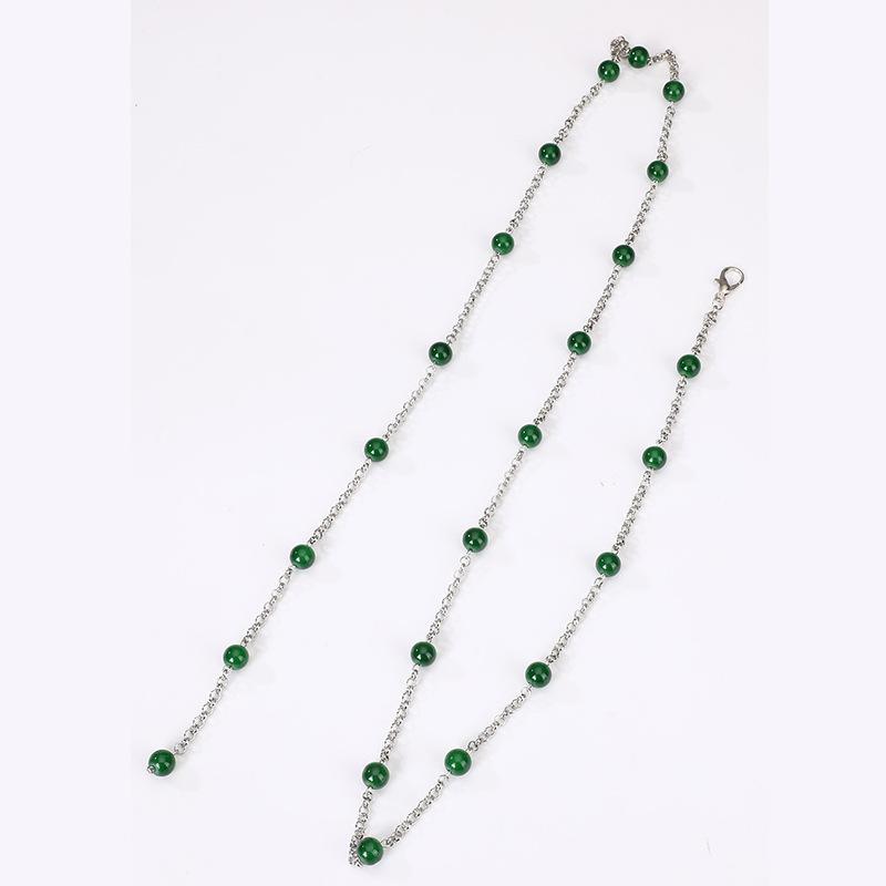 Women's Pearl Waist Chain Sweet Ancient Style Waist Chain Texture Hanfu Waist Chain Dress Decorative Women's Waist Chain