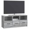 TV Cabinet Grey Sonoma 102 x 34.5 x 47 cm Particleboard