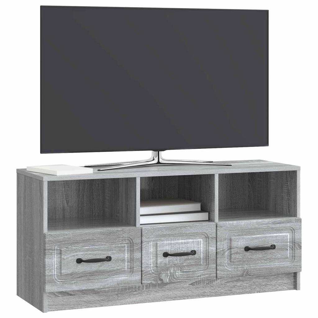TV Cabinet Grey Sonoma 102 x 34.5 x 47 cm Particleboard