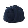 New Era Free Basic Cuff Knit Trapper NVY Knit Warm and Cold Navy Cap, Weather,