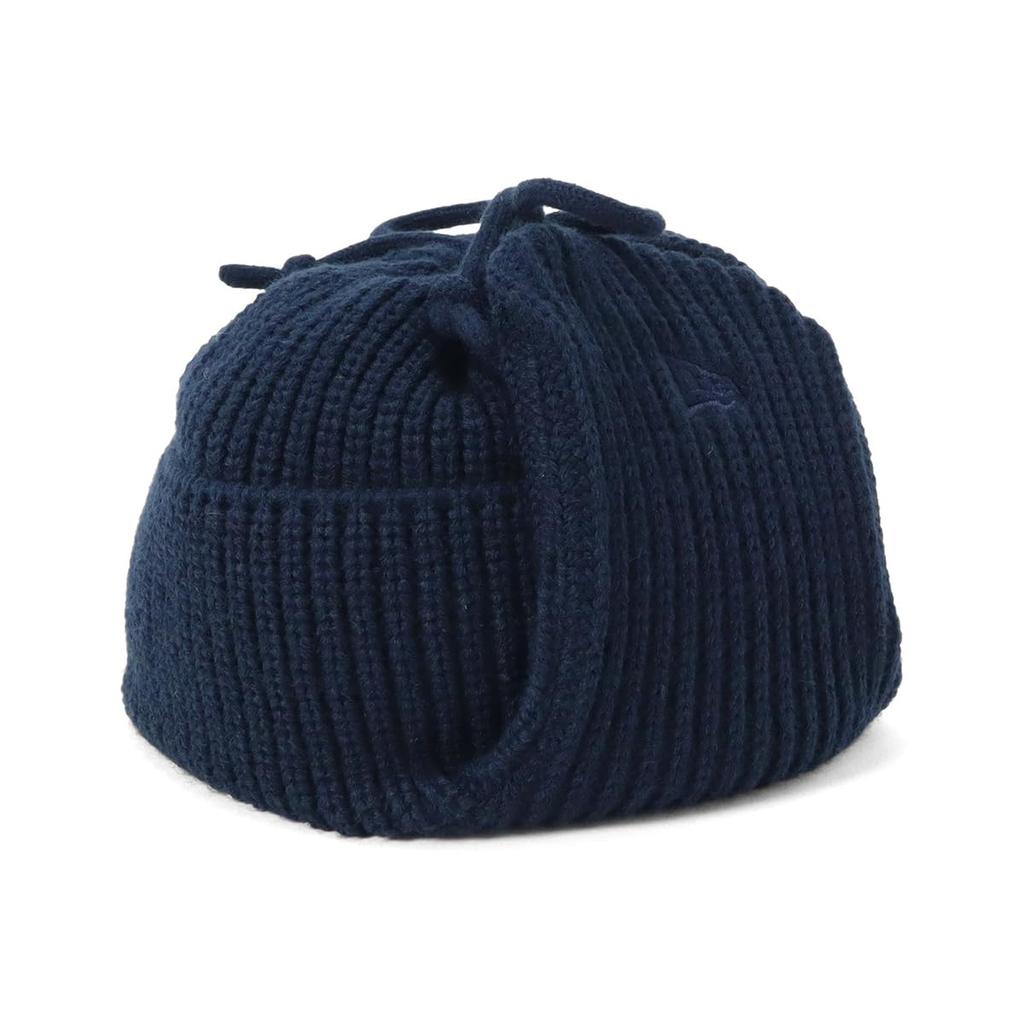 New Era Free Basic Cuff Knit Trapper NVY Knit Warm and Cold Navy Cap, Weather,