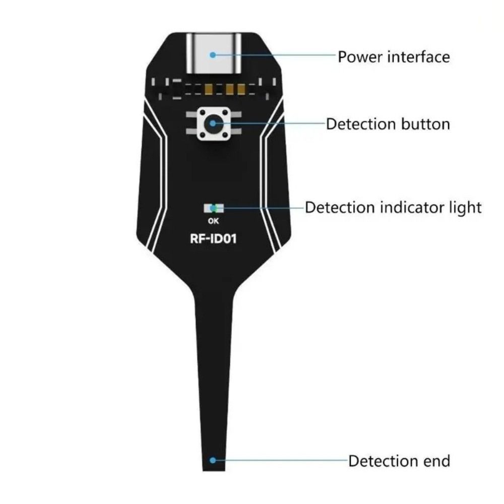 High Accuracy Inductor Detector Tool Electromagnetic Induction Tester  Component Fault Detection