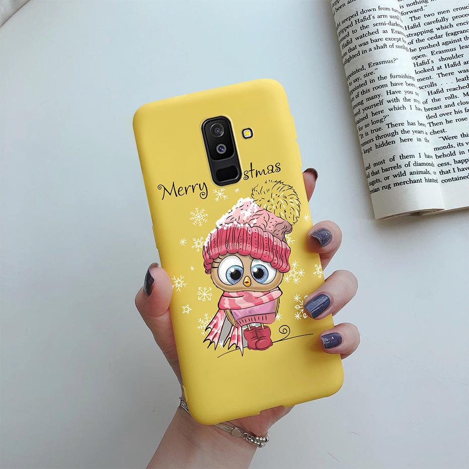 Daisy Flower Phone Case For Samsung Galaxy A6 Plus A6+ 2018 A605F Case Cover Cute Silicone Funda For Samsung A6 2018 A600F Case