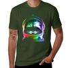 Astronaut Raccoon T-Shirt Short sleeve tee quick-drying blacks t shirts