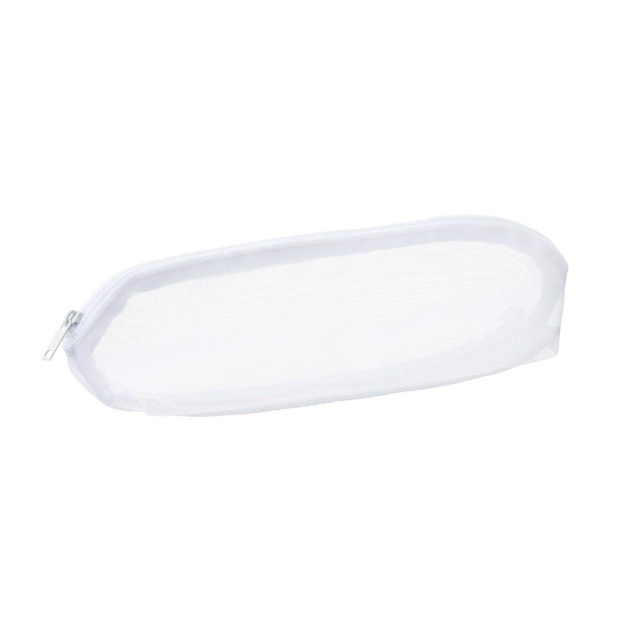 

MUJI Side Mesh Toothbrush Pouch x x 7 82202977 - Large, Approx. 21.5 4.5 cm, белый
