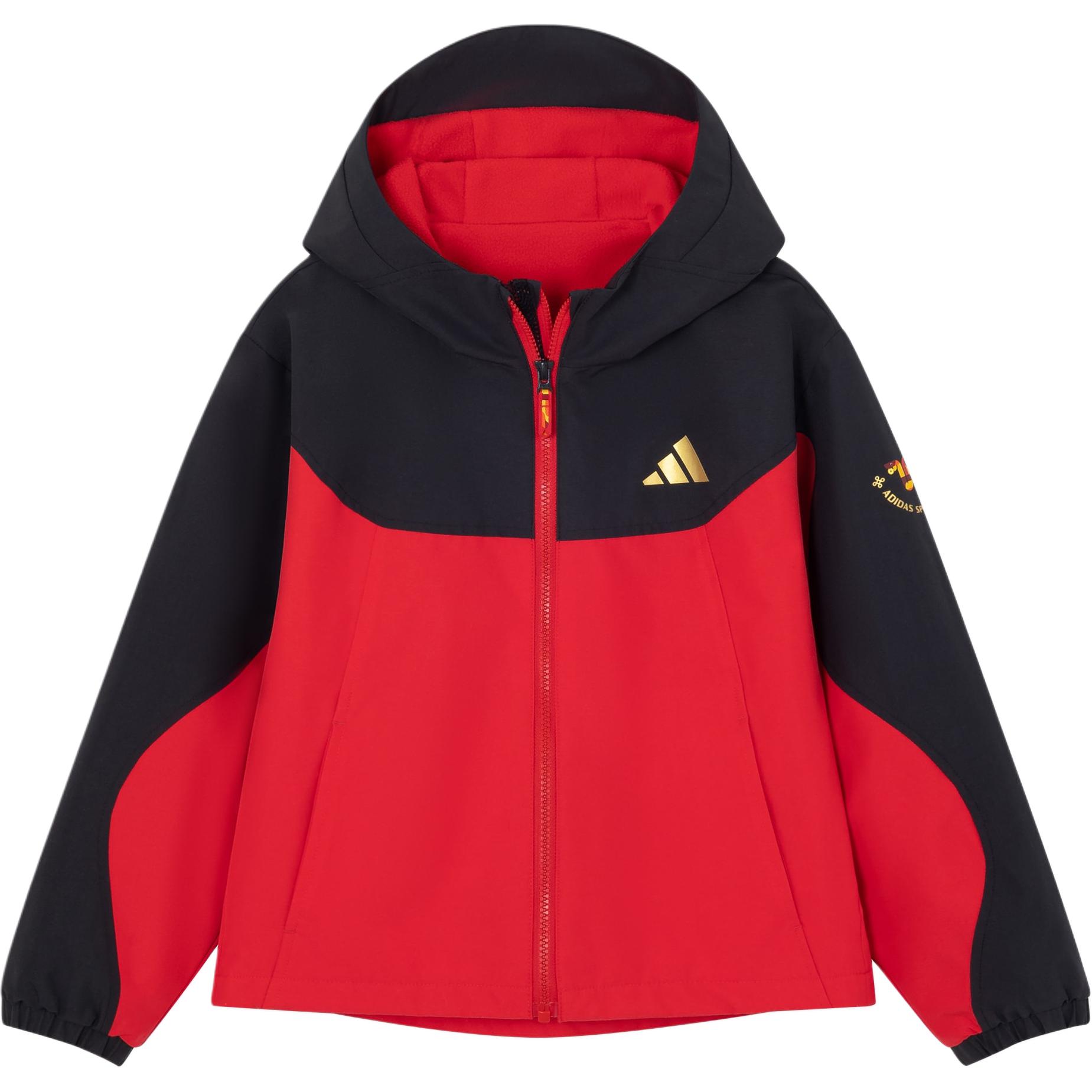 

Adidas Jacket Sportswear Black Red Children Aged 3 7 Years Old KB0577 116