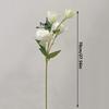 Large Size Artificial Lisianthus Flowers Silk Material Artificial Flowers Artificial Eustoma Grandiflorum Roses