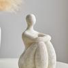 Abstract Seated Figure Home Decor Items Sculptures Minimalist Artistic Resin Statuesinterior Decoration Desktop Accent Ornaments