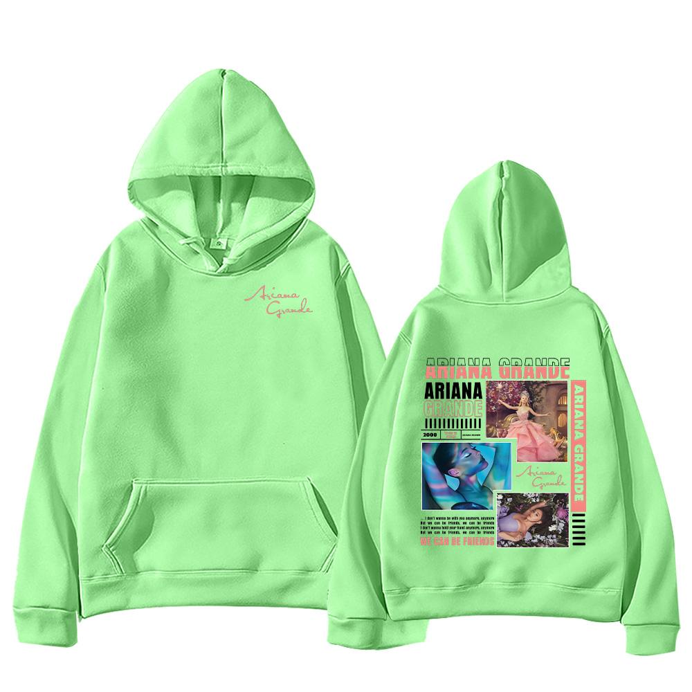 Ariana Grande Hoodies Glinda Die Gute Böse Pullover Männer Frauen Niedliche Kleidung Übergroßes Sweatshirt Neu Langarm Mode Kapuzenpullover