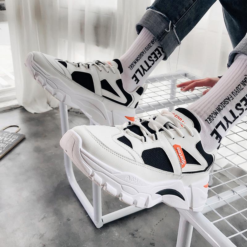 2024 New Hot Men's Shoes Trendy Shoes Increased Mesh Lace-up Lightweight  Comfortable Breathable Fashion Casual Sports Shoes21