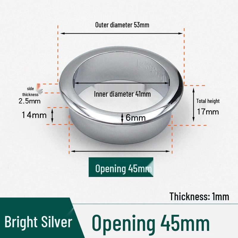 Round Cable Grommet: Desk Cable Organizer & Ventilation Cover