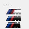 Car Valve Core BMW 3D Electroplating Emblem Stickers Trunk Decorative Stickers For BMW M X5 E91 E70 F11 E30 F31 X3 F25 E61 E83 JK4