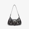 2025 Spring Hot Selling Maillard Style Retro Style Small Bag Spicy Girl Y2K Wasteland Style Vintage Leather Shoulder Armpit Bag