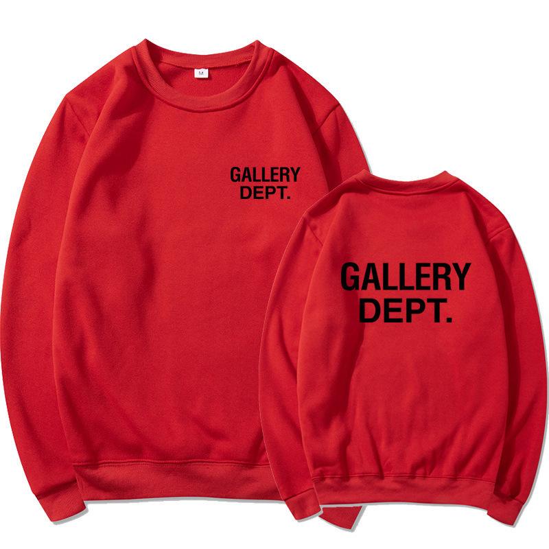 GALLERY DEPT 2026 Hanorac Unisex din Fleece cu Logo Trendy Transfer Termic
