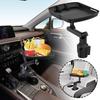 Tragbares Verstellbares Auto-Becherhalter-Tablett Erweiterter Tisch Schreibtisch Auto-Becher-Tablett Universeller Auto-Tablett-Tisch Zum Essen Mit Telefonhalter E4N3
