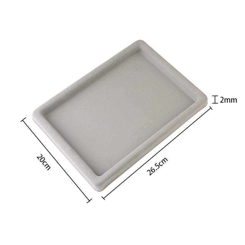 Graues beflocktes Perlenbrett für DIY Armband Halskette Perlen Schmuckherstellung Organizer Tablett Design Handwerk Messwerkzeug Zubehör