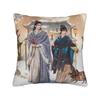 Pursuit of Jade Zhu Yu Square Pillow Covers Polyester Sofa Zhang Linghe Cushion Cover Cool Decor Pillow Cover