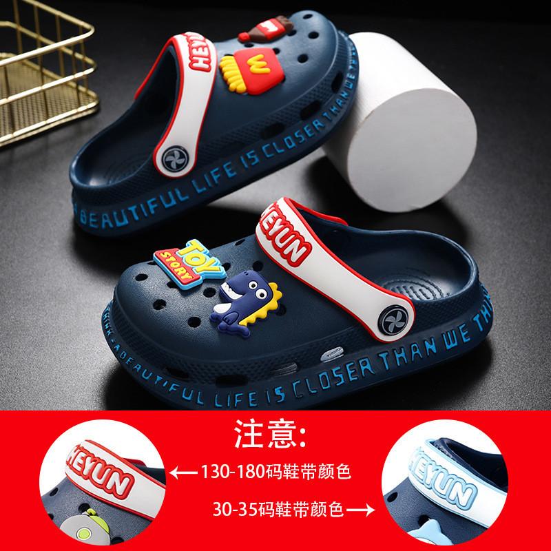 

Летние Модные Детские Слипоны Клоги Материал ЭВА Легкий Дизайн Дышащие Dark BlueMcDonalds,180
