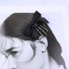 Gothic Duckbill Hair Clip Skeleton Claws Hair Barrette Halloween Trendy Ponytail Decor Non-Slip Cosplay Hair Side Clips