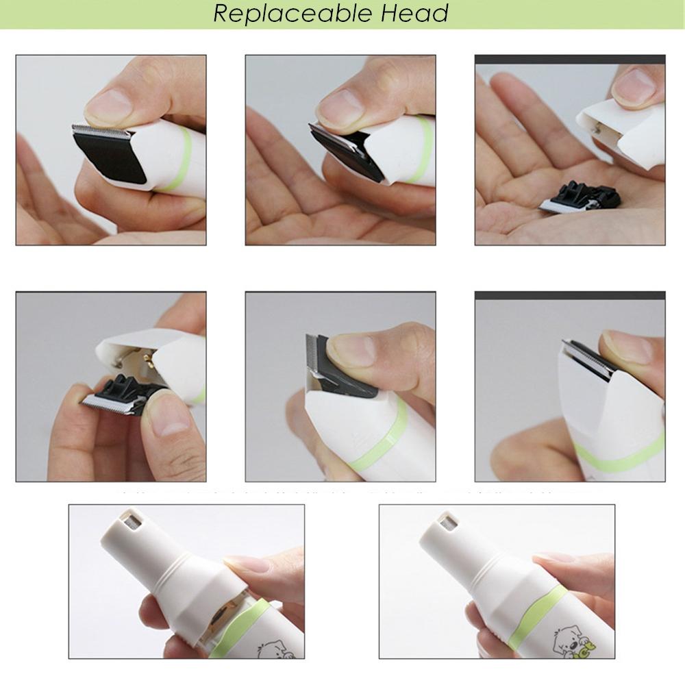 Codos CP-5200 2  1 Pet Groomg Tools Dog Cat H Trimmer Electric Pets Clippers Nail Grder Paw Hcut He