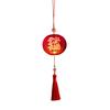 Chinese New Year Hanging Lanterns Small Lighted Red Lantern with Tassel for New Year Spring Festival Wedding Party Decor