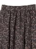 Ships Colors MULHOUSE Machine Washable Leopard Print Flared Skirt, Women's, Brown, Size S, 223250015