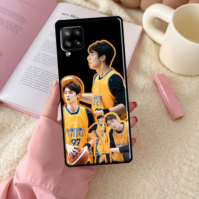 Cha Eun Woo Koreanischer Schauspieler Sänger Für Samsung Galaxy A54 A34 A14 A13 A52 A32 A12 A22 A72 A52S A33 A53 A73 A71 A51 Handyhülle