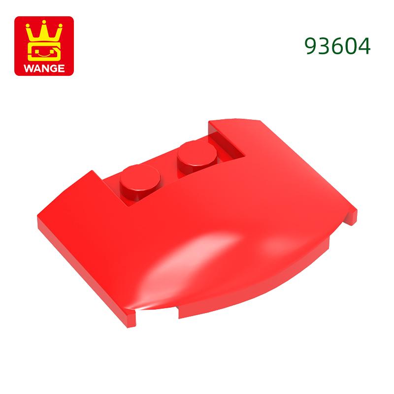 

Non-Toxic 59Pcs/Lot 93604 Wedge 3 X 4 X 2/3 Triple Curved Block Moc Color Accessories Compatible With Brick Diy Children S Toy Assembly about 59pcs