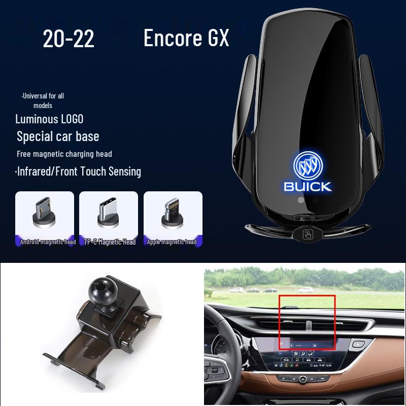 Magnetyczny Bezprzewodowy Szybki Ładowarka Uchwyt na Telefon Samochodowy do Buick GL8/Excelle/Regal/Verano/Envision