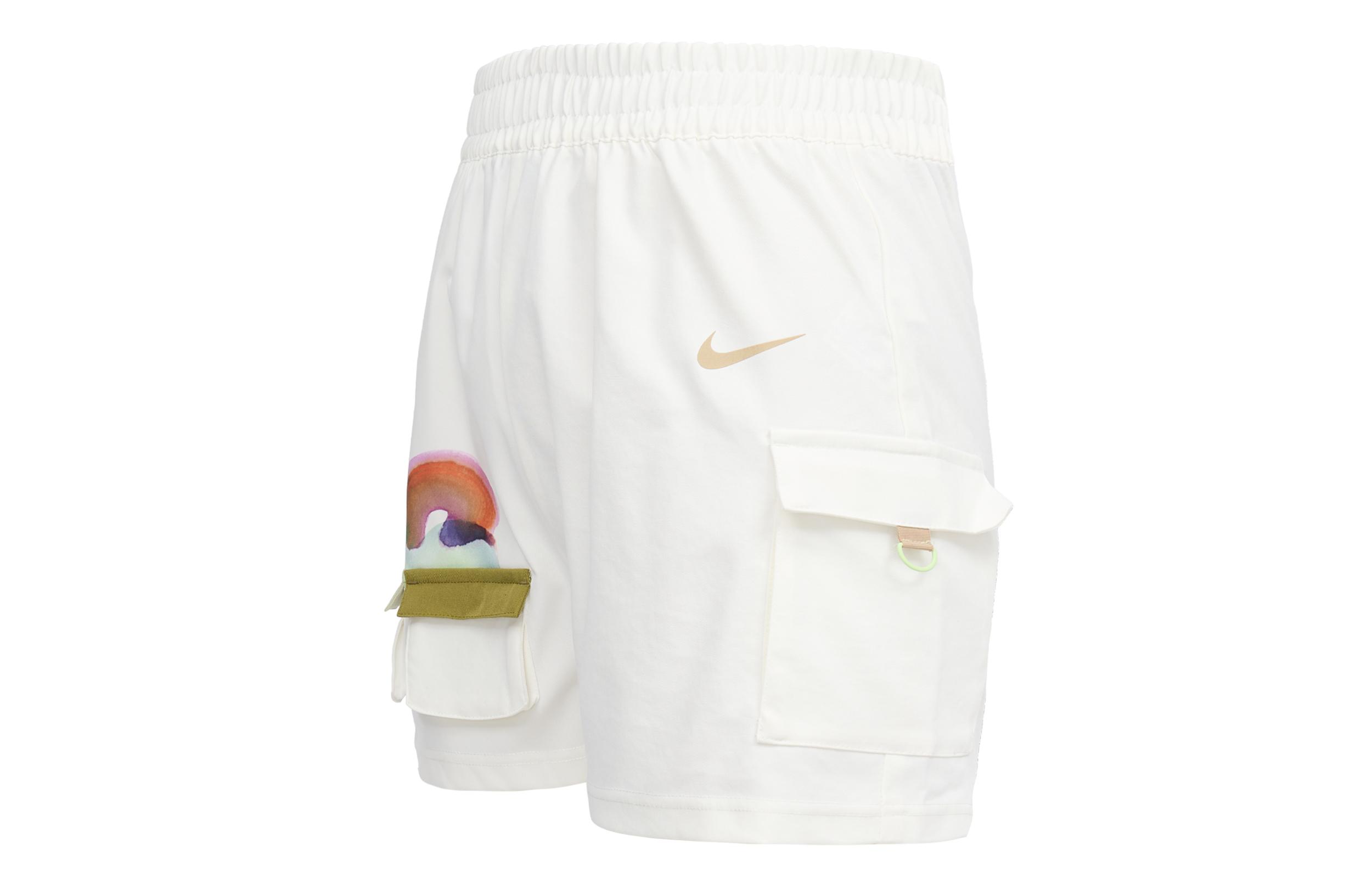Nike Sportswear Casual Shorts Women s Sail White HF6175-133 L