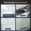 304 Stainless Steel Single Cold Kitchen Faucet