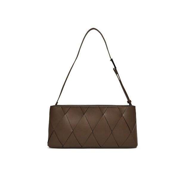 Bag Calvin Klein Calvin Klein Ck Woven Elongated Shoulder Bag K60K612992 Brown