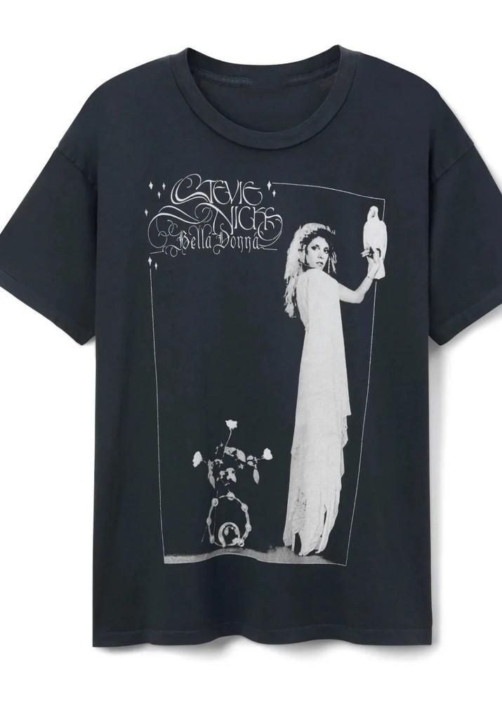 

Stevie Nicks Bella Donna Black short sleeve T shirt Unisex tee Unisex T-Shirt S