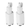 2 Sets 4 In 1 PTFE Adapter Replacement for Bambu Lab A1 Mini 3D Printer Multi Color Printing Filament Feed Hub
