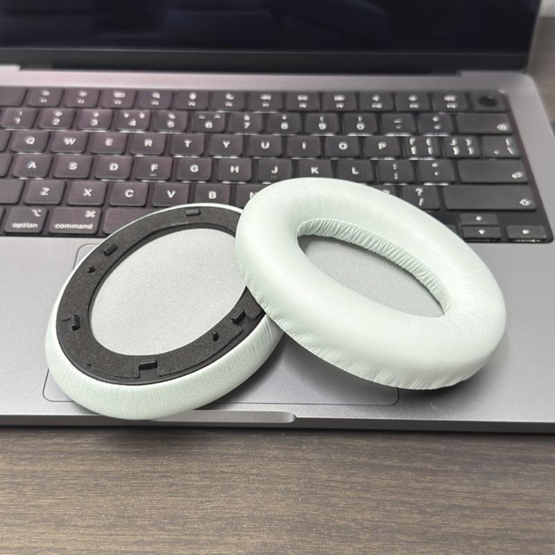 1 Pair Soft Sponge Replacement Ear Pad for MT6 Bluetooth-compatible Wireless Headphones Ear Pad Headset Accessories